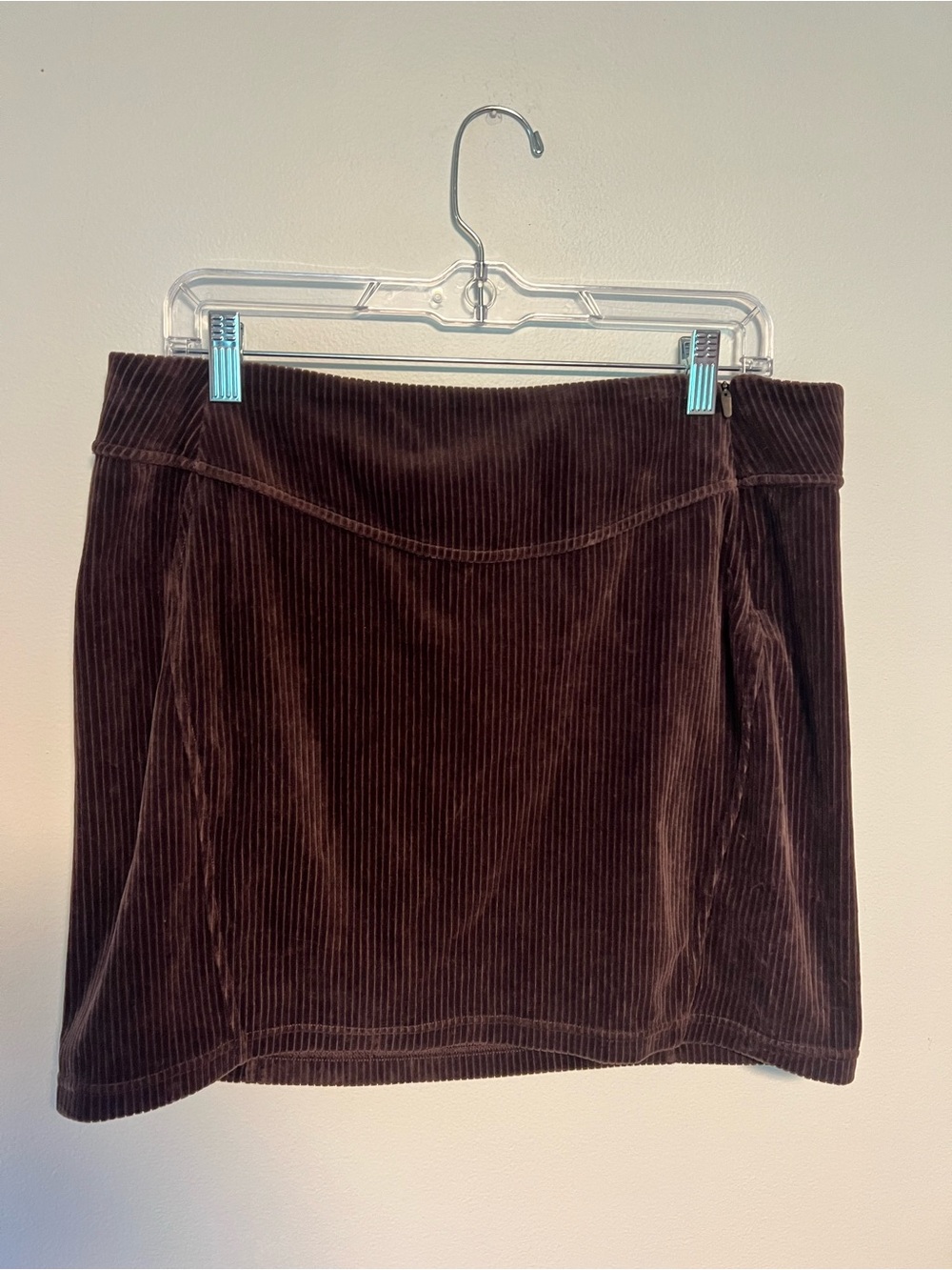 lululemon athletica Brown Corduroy Mini Skirt